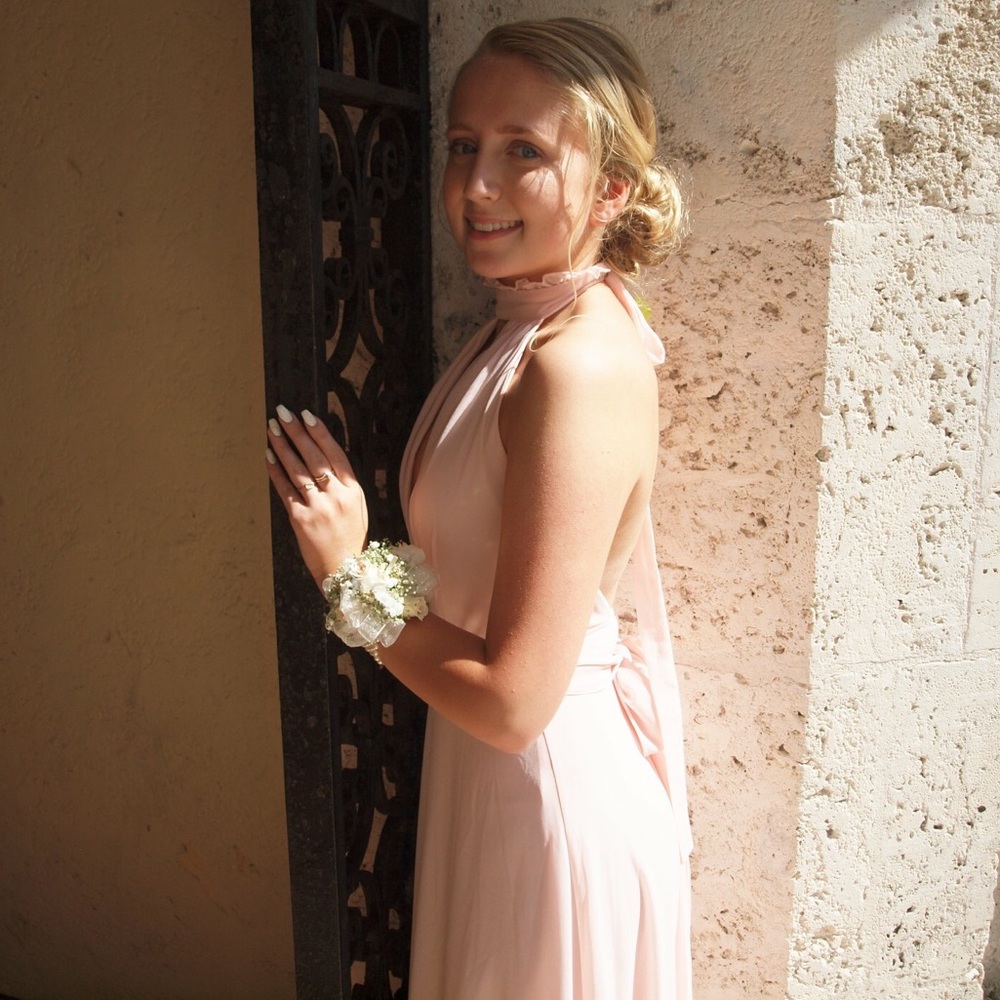 Lulus Blush/Pink Prom Dress